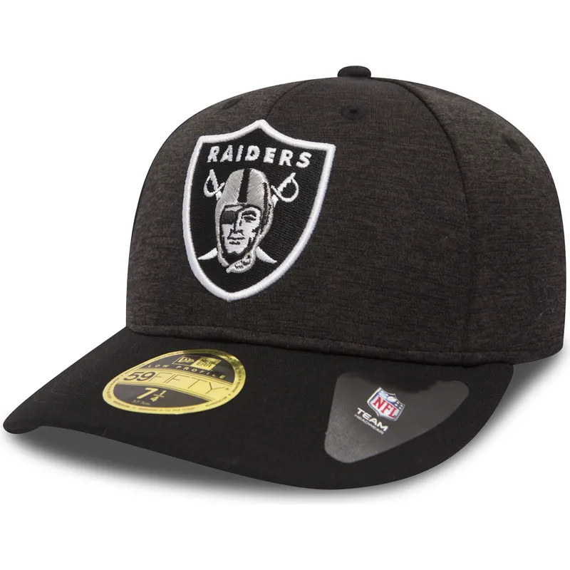 czapki-plana-kamien-dopasowany-59fifty-low-profile-shadow-tech-las-vegas-raiders-nfl-new-era