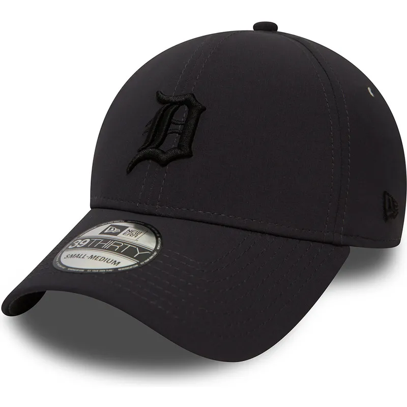 czapki-curva-czarny-dopasowany-39thirty-team-clean-detroit-tigers-mlb-new-era