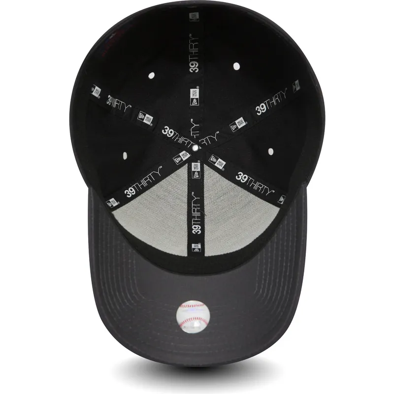 czapki-curva-czarny-dopasowany-39thirty-team-clean-detroit-tigers-mlb-new-era