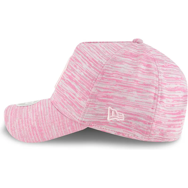 czapki-curva-roz-snapback-ajustable-9forty-a-frame-engineered-fit-new-york-yankees-mlb-new-era