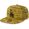 czapki-plana-zolty-snapback-negro-9fifty-engineered-fit-los-angeles-dodgers-mlb-new-era
