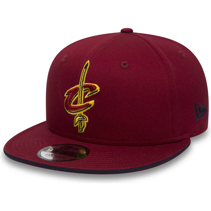 czapki-plana-czerwony-snapback-9fifty-team-cleveland-cavaliers-nba-new-era