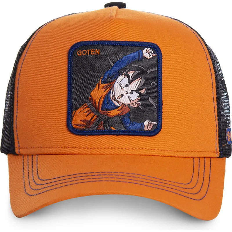 czapki-curva-pomaranczowy-snapback-goten-dragon-ball-capslab czapki-curva-pomaranczowy-snapback-goten-dragon-ball-capslab