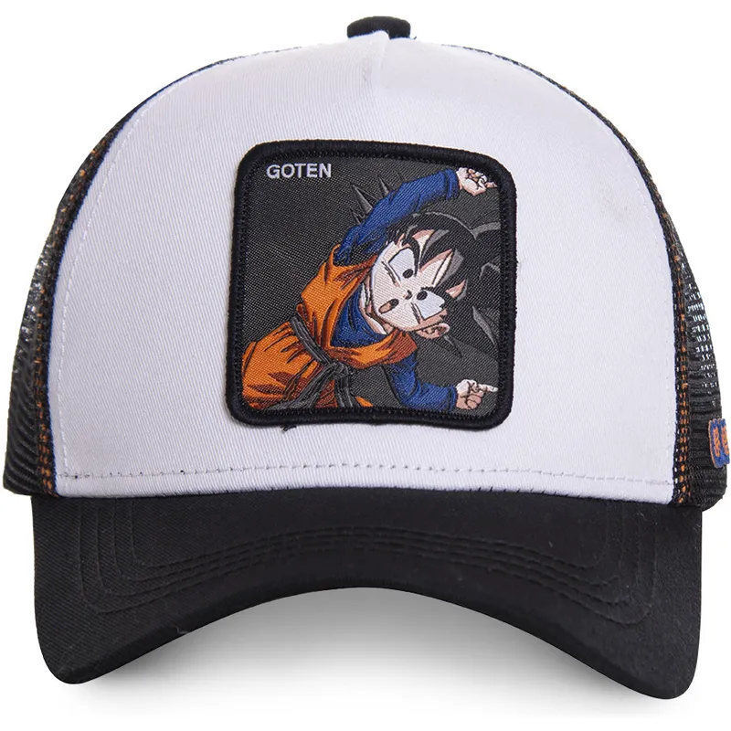 czapki-curva-bialy-snapback-goten-dragon-ball-capslab czapki-curva-bialy-snapback-goten-dragon-ball-capslab