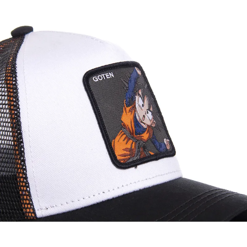czapki-curva-bialy-snapback-goten-dragon-ball-capslab czapki-curva-bialy-snapback-goten-dragon-ball-capslab