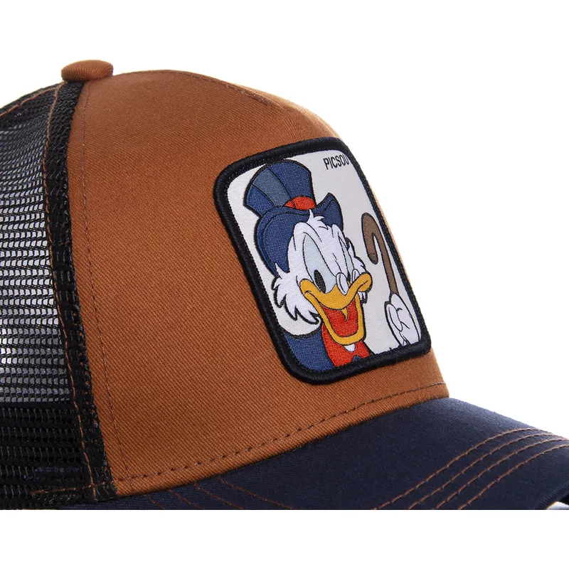 czapki-curva-brazowy-snapback-sknerus-mckwacz-disney-capslab czapki-curva-brazowy-snapback-sknerus-mckwacz-disney-capslab