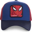 czapki-curva-niebieski-snapback-spider-man-marvel-comics-capslab