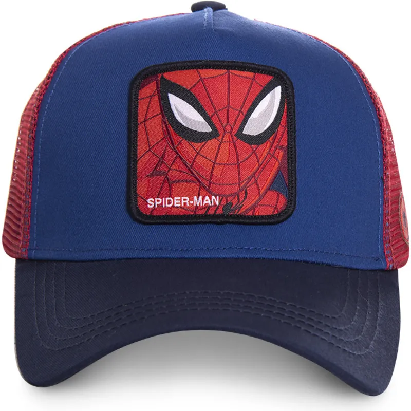 czapki-curva-niebieski-snapback-spider-man-marvel-comics-capslab