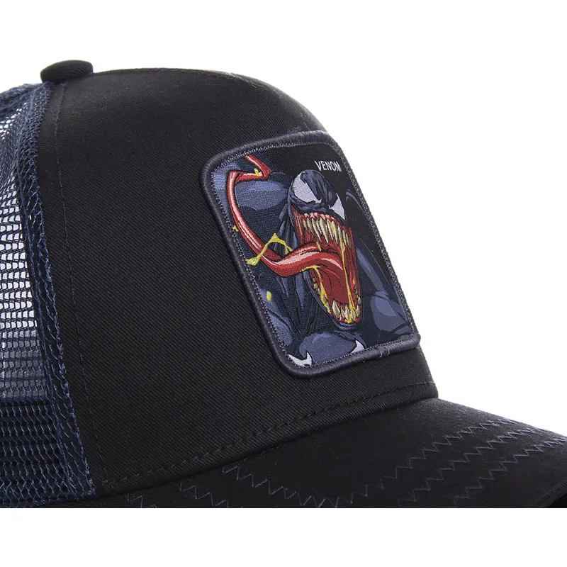 czapki-curva-czarny-snapback-venom-marvel-comics-capslab czapki-curva-czarny-snapback-venom-marvel-comics-capslab