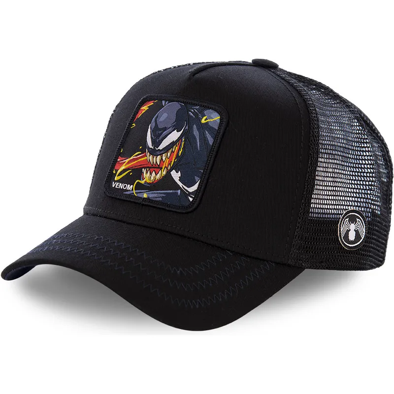 czapki-curva-czarny-snapback-venom-marvel-comics-capslab