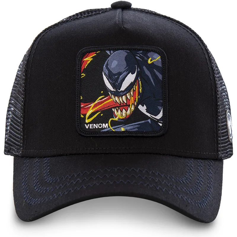 czapki-curva-czarny-snapback-venom-marvel-comics-capslab