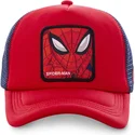 czapki-curva-czerwony-snapback-spider-man-marvel-comics-capslab