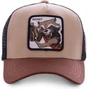 czapki-curva-brazowy-snapback-rocket-raccoon-marvel-comics-capslab