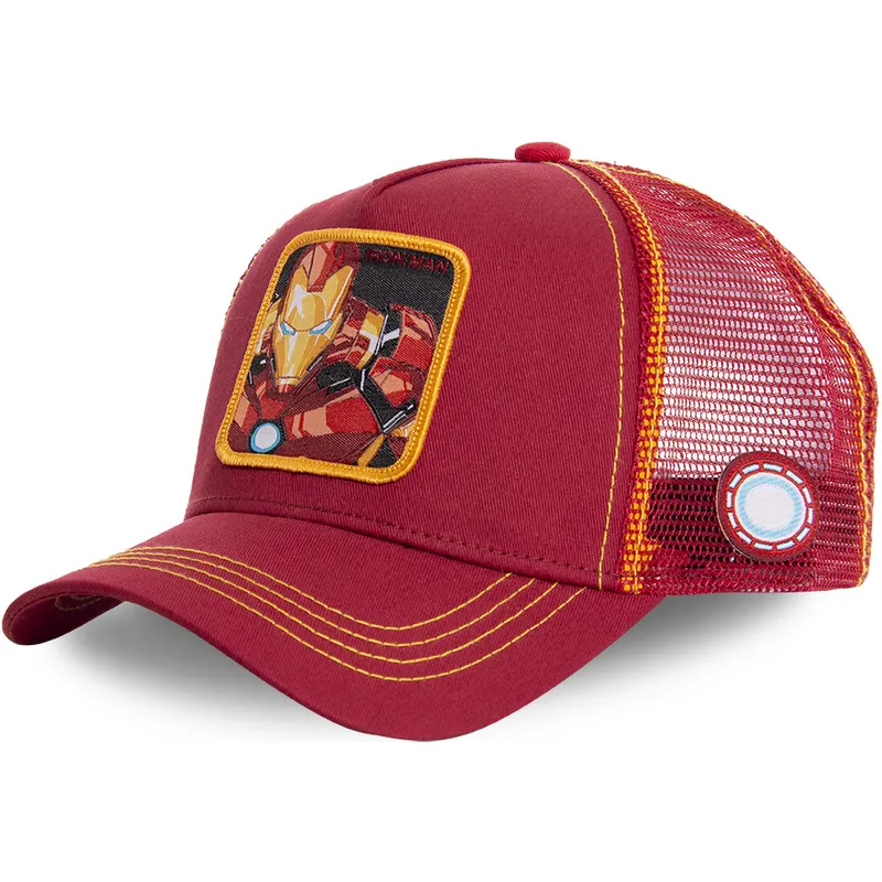 czapki-curva-czerwony-snapback-iron-man-marvel-comics-capslab