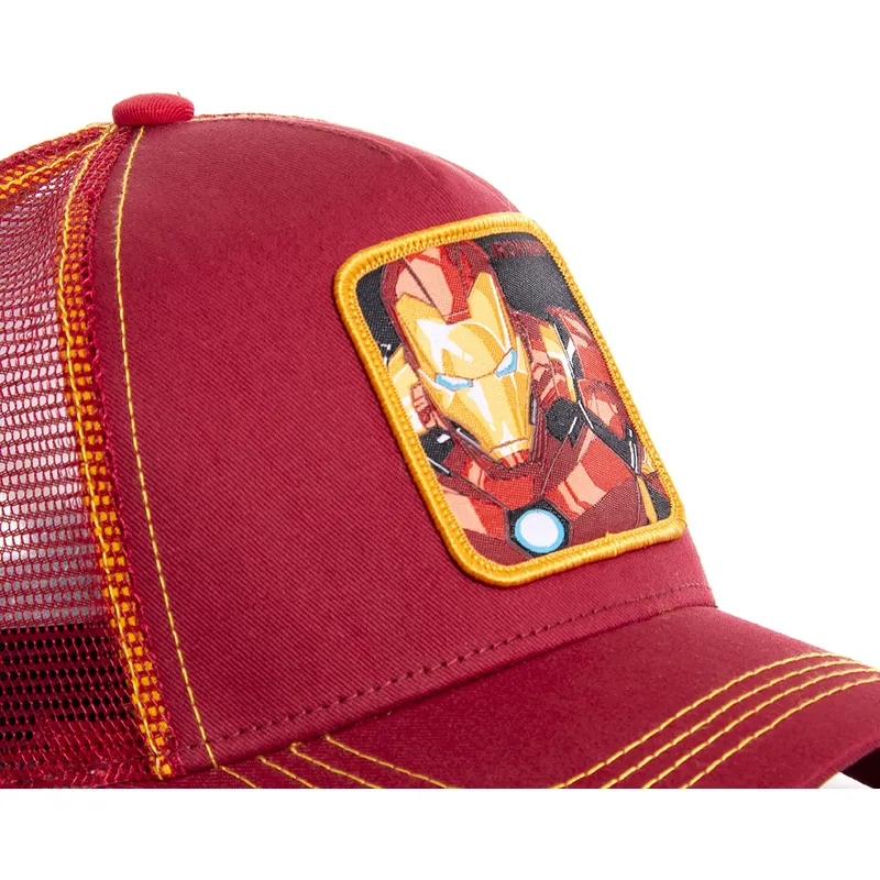 czapki-curva-czerwony-snapback-iron-man-marvel-comics-capslab