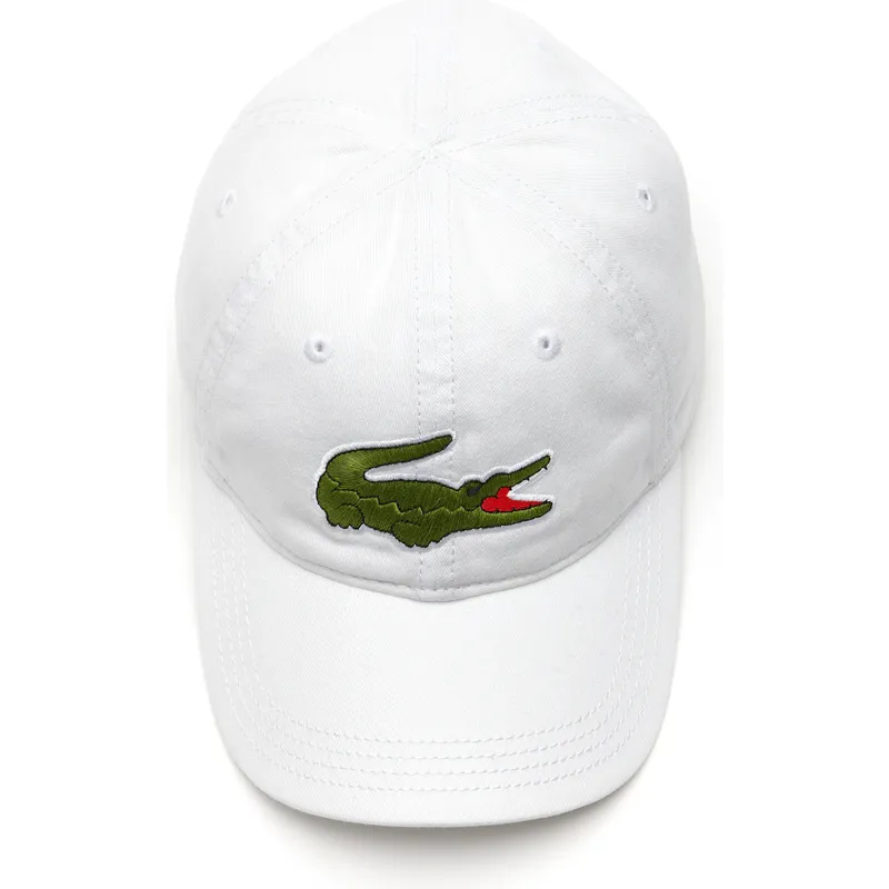 czapki-curva-bialy-tasma-regulowana-lacoste