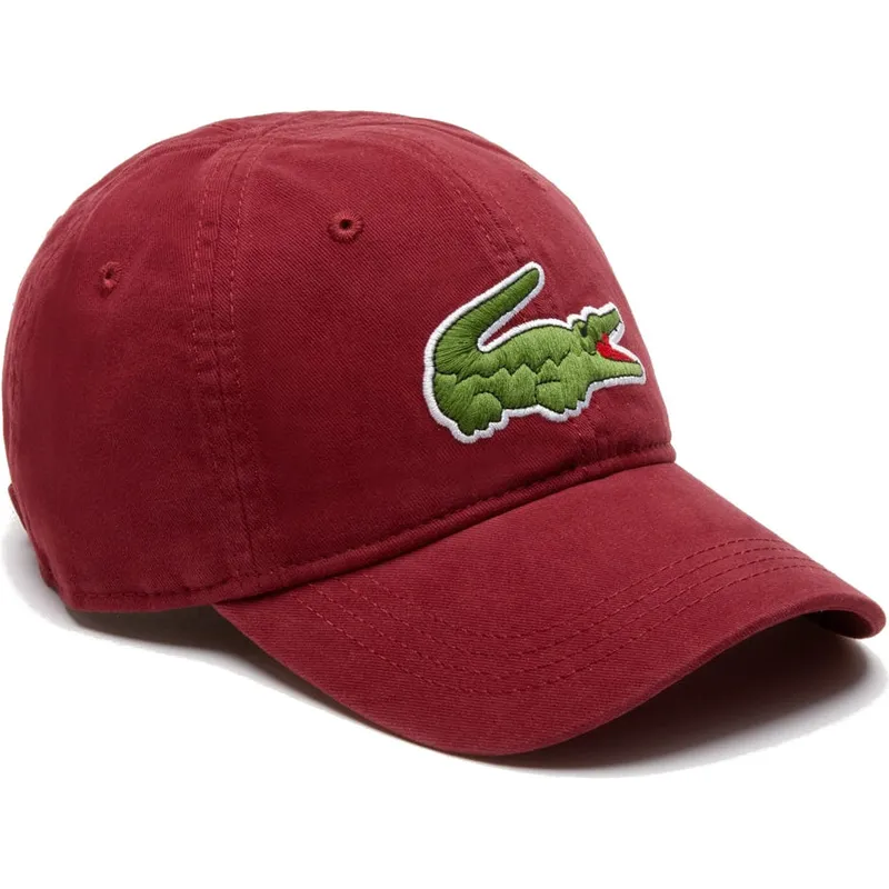 czapki-curva-czerwony-tasma-regulowana-lacoste