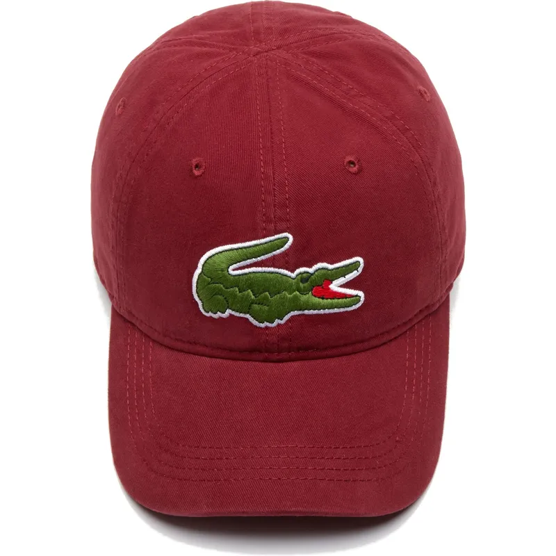 czapki-curva-czerwony-tasma-regulowana-lacoste