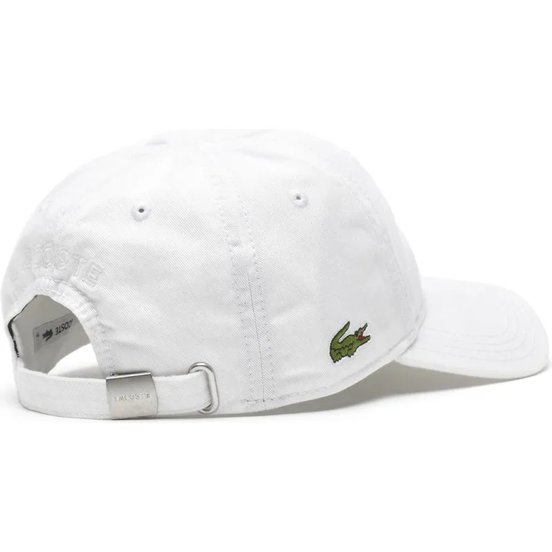 czapki-curva-bialy-tasma-regulowana-lacoste czapki-curva-bialy-tasma-regulowana-lacoste