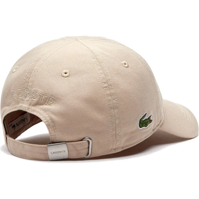 czapki-curva-bezowy-tasma-regulowana-lacoste