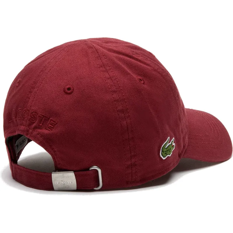 czapki-curva-czerwony-tasma-regulowana-lacoste