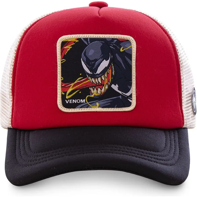 czapki-curva-czerwony-snapback-venom-marvel-comics-capslab