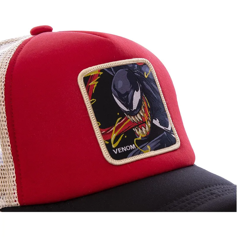 czapki-curva-czerwony-snapback-venom-marvel-comics-capslab