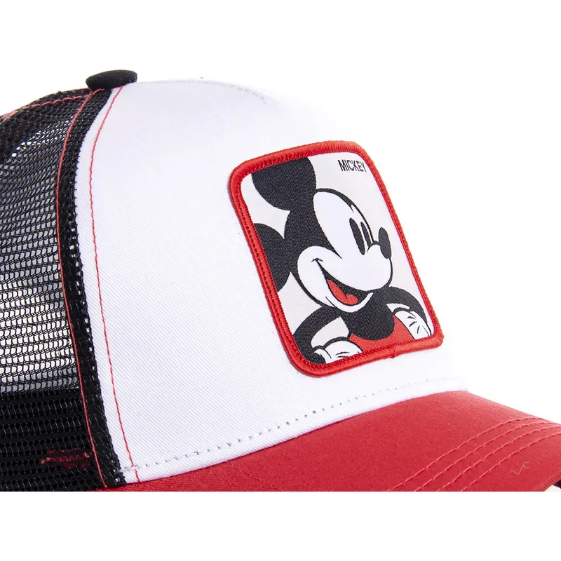 czapki-curva-bialy-snapback-mickey-mouse-disney-capslab