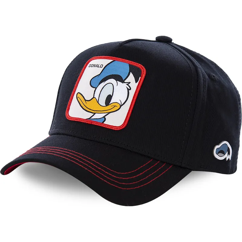 czapki-curva-czarny-snapback-kaczor-donald-disney-capslab czapki-curva-czarny-snapback-kaczor-donald-disney-capslab