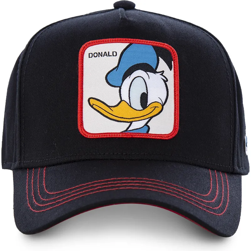 czapki-curva-czarny-snapback-kaczor-donald-disney-capslab czapki-curva-czarny-snapback-kaczor-donald-disney-capslab