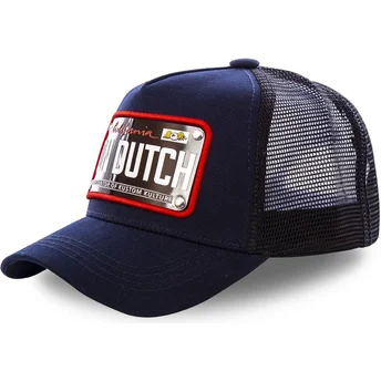 Czapki zakrzywiona granatowy taśma regulowana placa California CAL2 Von Dutch