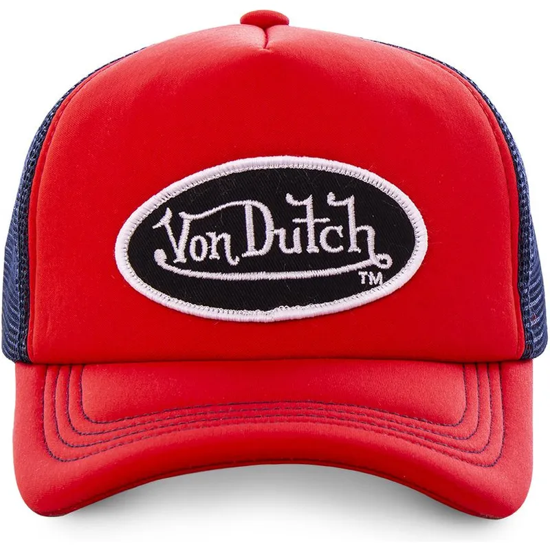 czapki-curva-czerwony-tasma-regulowana-von-dutch