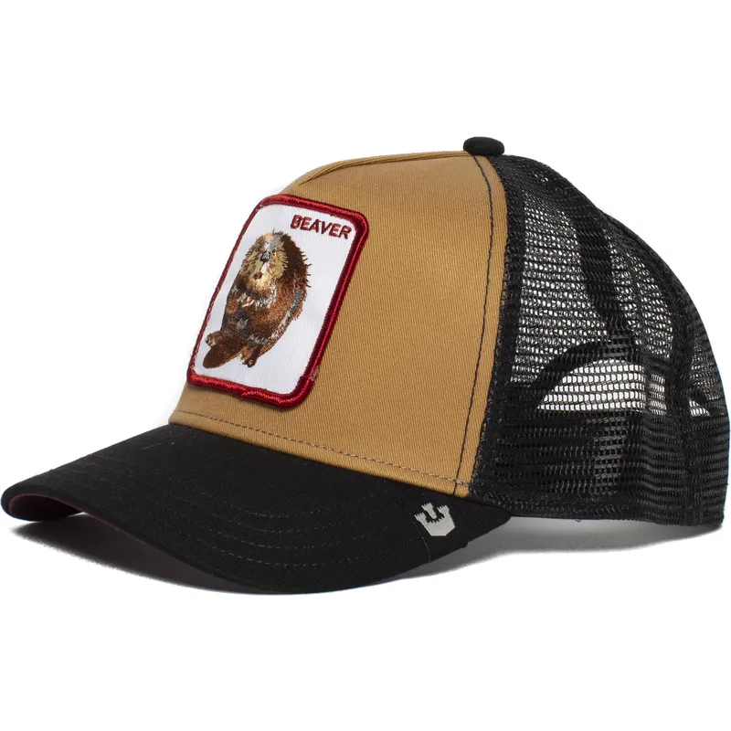 czapki-curva-brazowy-snapback-the-farm-de-goorin-bros