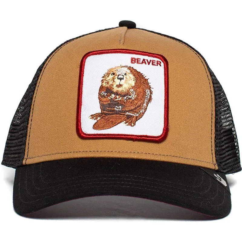 czapki-curva-brazowy-snapback-the-farm-de-goorin-bros
