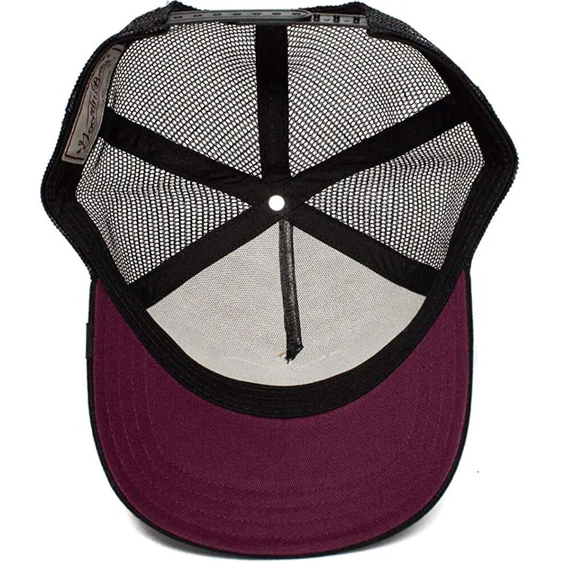 czapki-curva-brazowy-snapback-the-farm-de-goorin-bros