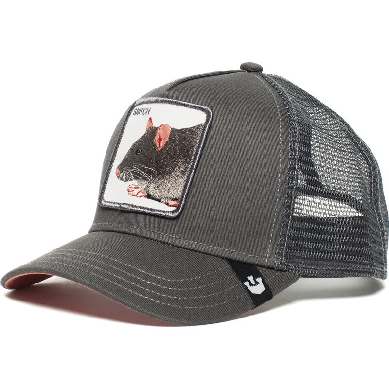 czapki-curva-szary-snapback-the-farm-de-goorin-bros