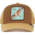 czapki-curva-brazowy-snapback-the-farm-de-goorin-bros