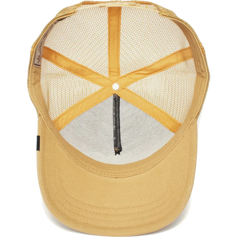 czapki-curva-brazowy-snapback-the-farm-de-goorin-bros