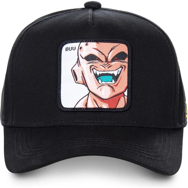 czapki-curva-czarny-snapback-kid-buu-dragon-ball-capslab czapki-curva-czarny-snapback-kid-buu-dragon-ball-capslab