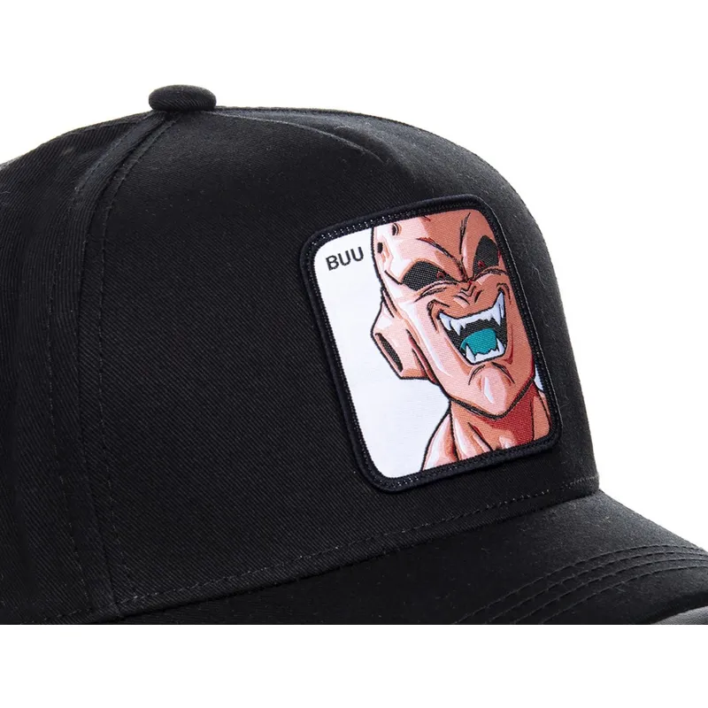czapki-curva-czarny-snapback-kid-buu-dragon-ball-capslab czapki-curva-czarny-snapback-kid-buu-dragon-ball-capslab