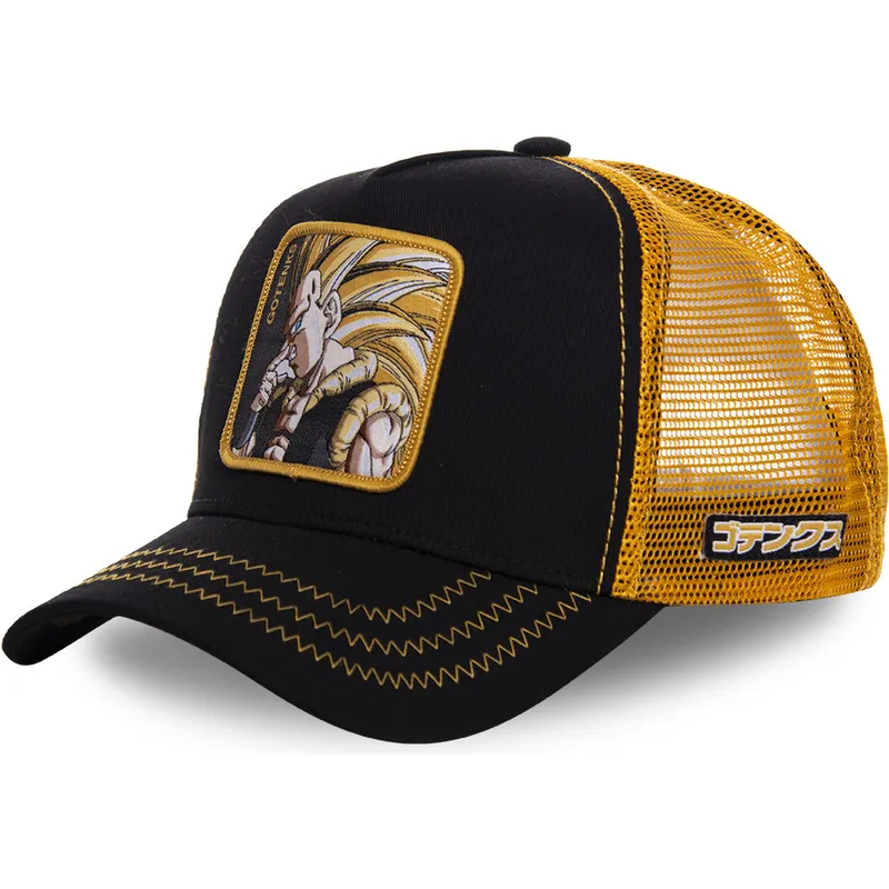 czapki-curva-czarny-snapback-gotenks-dragon-ball-capslab czapki-curva-czarny-snapback-gotenks-dragon-ball-capslab