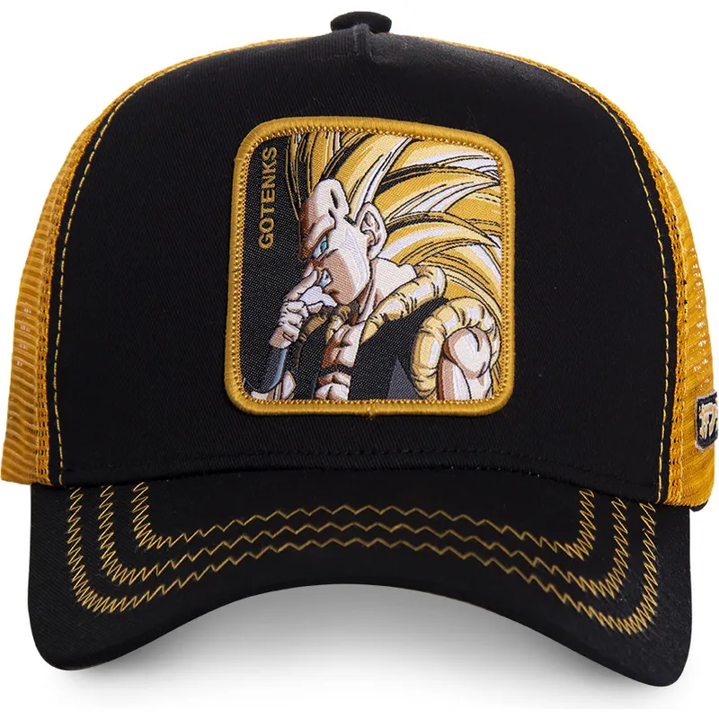 czapki-curva-czarny-snapback-gotenks-dragon-ball-capslab czapki-curva-czarny-snapback-gotenks-dragon-ball-capslab