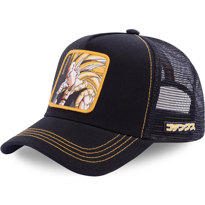 czapki-curva-czarny-snapback-gotenks-dragon-ball-capslab czapki-curva-czarny-snapback-gotenks-dragon-ball-capslab