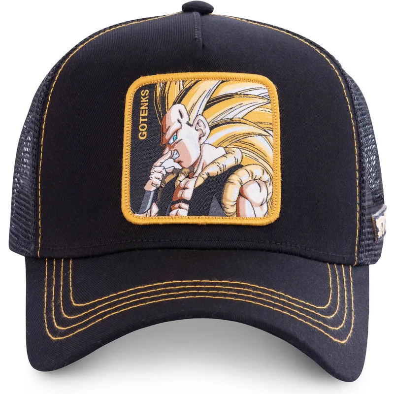 czapki-curva-czarny-snapback-gotenks-dragon-ball-capslab czapki-curva-czarny-snapback-gotenks-dragon-ball-capslab