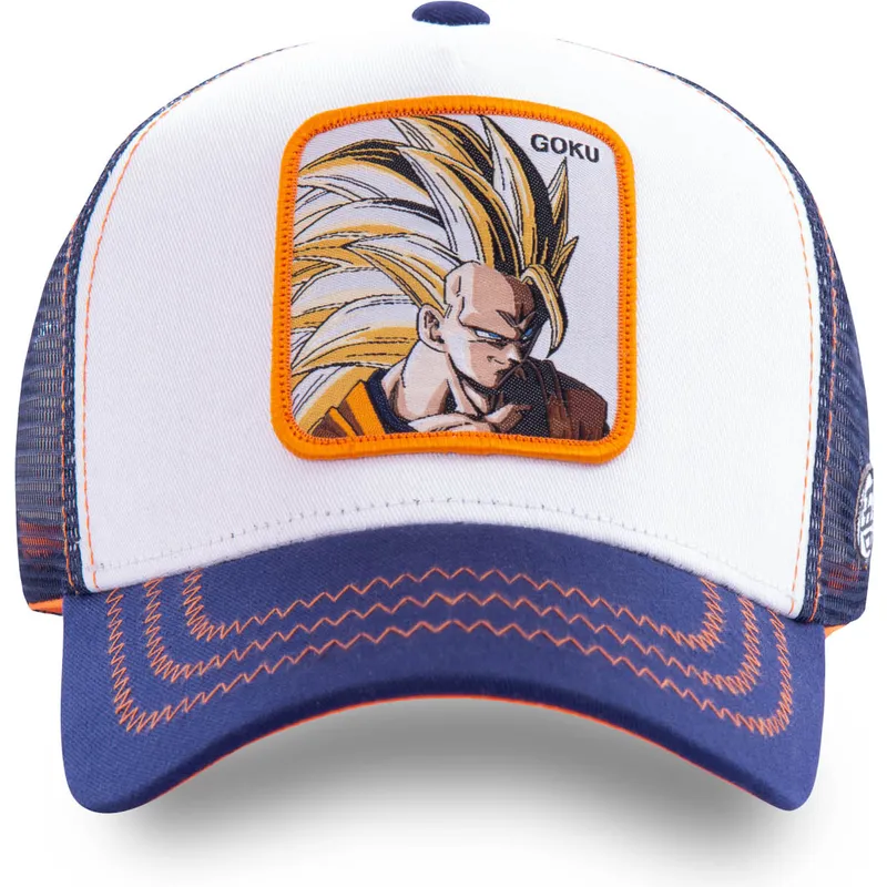 czapki-curva-bialy-snapback-son-goku-dragon-ball-capslab czapki-curva-bialy-snapback-son-goku-dragon-ball-capslab