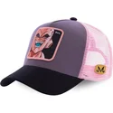czapka-trucker-szara-i-rozowa-kid-buu-buu3-dragon-ball-od-capslab