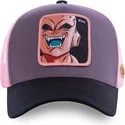 czapka-trucker-szara-i-rozowa-kid-buu-buu3-dragon-ball-od-capslab