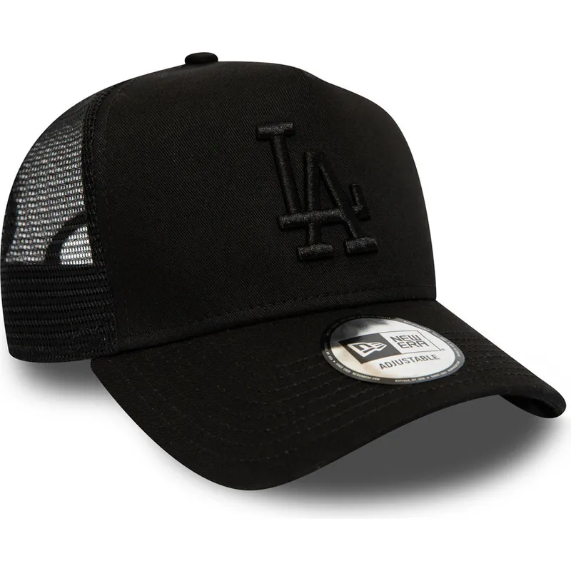 czapki-curva-czarny-snapback-league-essential-a-frame-los-angeles-dodgers-mlb-new-era