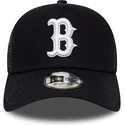 czapki-curva-granatowy-snapback-league-essential-a-frame-boston-red-sox-mlb-new-era