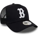 czapki-curva-granatowy-snapback-league-essential-a-frame-boston-red-sox-mlb-new-era